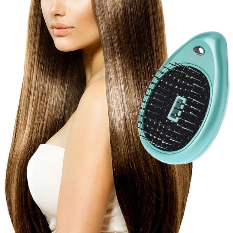 Electric Sound Wave Vibration Magnetic Massage Comb Portable Negative Ion Hair Comb Bennys Beauty World