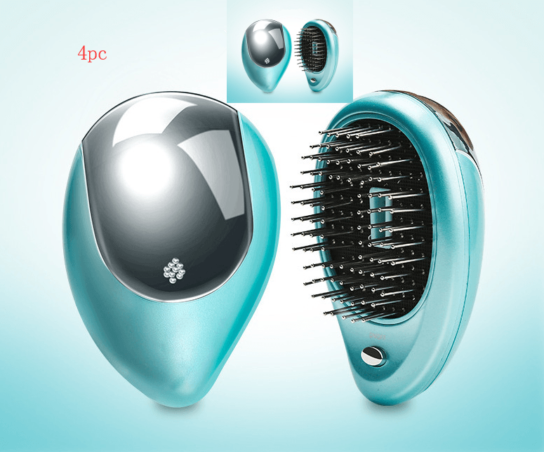 Electric Sound Wave Vibration Magnetic Massage Comb Portable Negative Ion Hair Comb Bennys Beauty World