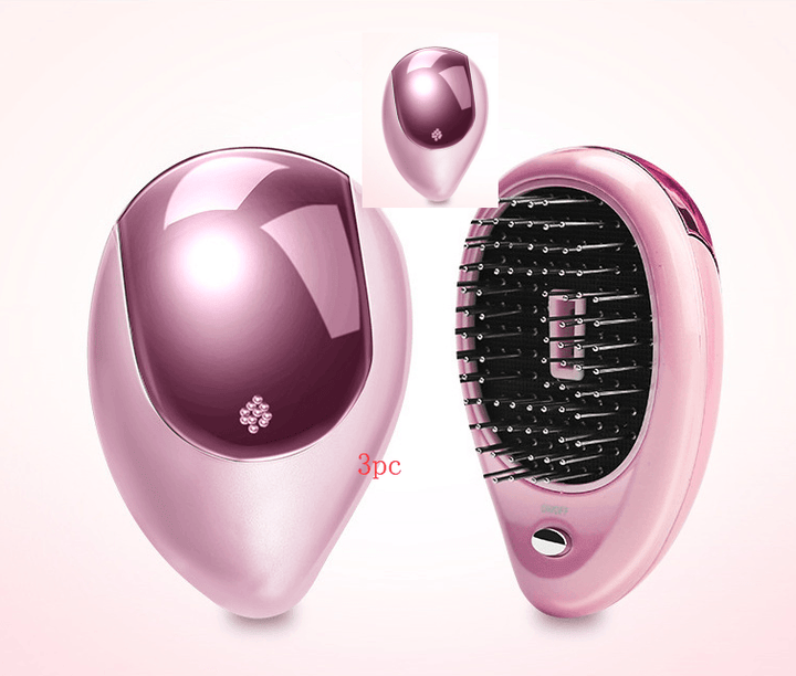 Electric Sound Wave Vibration Magnetic Massage Comb Portable Negative Ion Hair Comb Bennys Beauty World