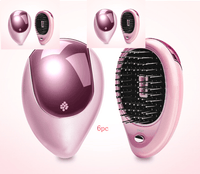 Electric Sound Wave Vibration Magnetic Massage Comb Portable Negative Ion Hair Comb Bennys Beauty World