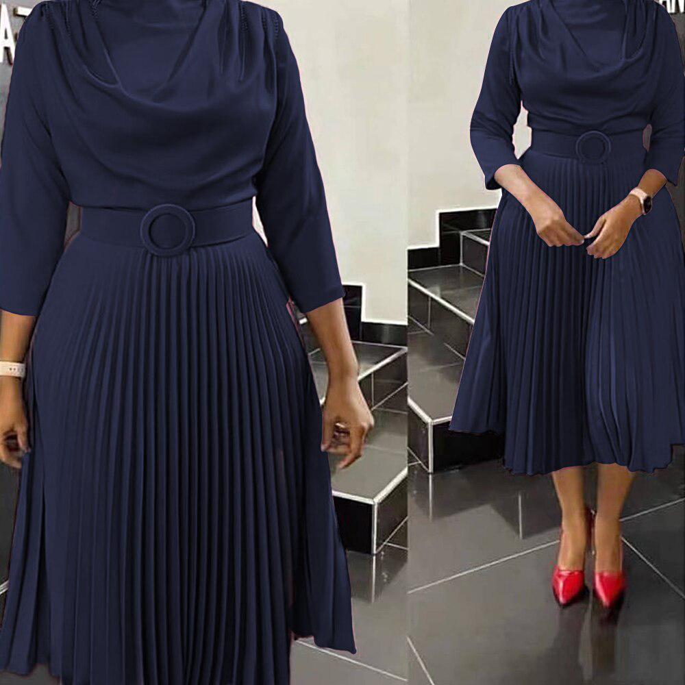 Navy blue outlet african dress