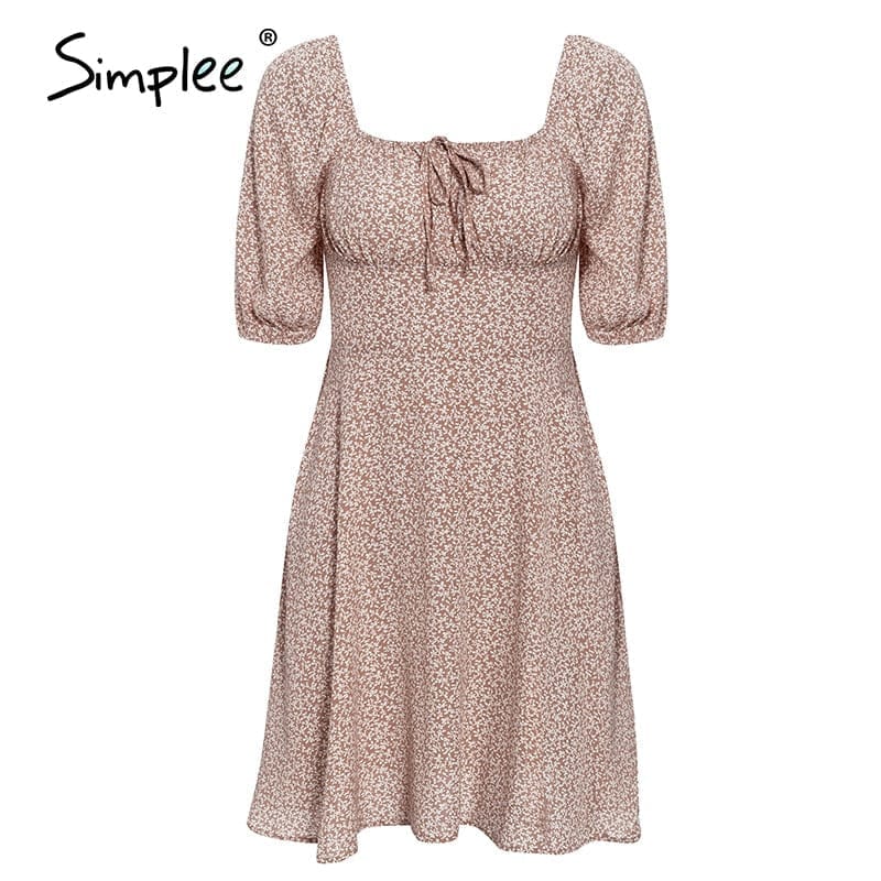 Elegant  Casual Beach Women's Vintage Boho dress Bennys Beauty World