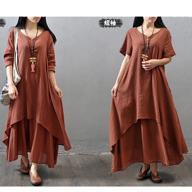 Cotton hotsell linen dresses