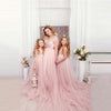 Elegant Tulle Lace Mother And Daughter Dresses Bennys Beauty World