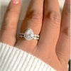 Elegant Wedding Ring Set For Woman Cubic Zirconia vintage Bridal Engagement Ring Bennys Beauty World