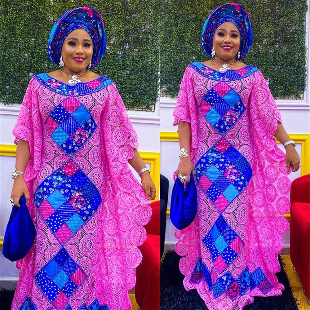 Elegant Women Dashiki Boubou Wedding Party Wears For Ladies Bennys Beauty World