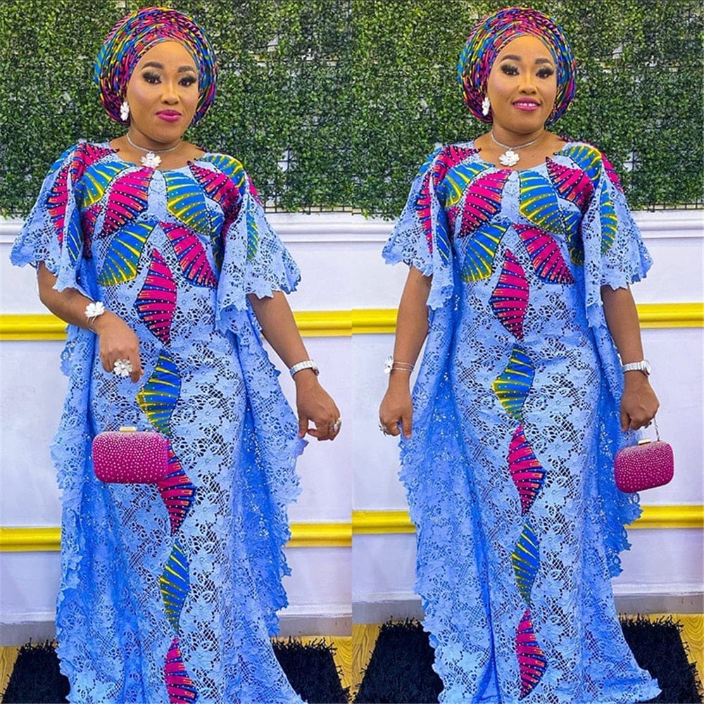 Elegant Women Dashiki Boubou Wedding Party Wears For Ladies Bennys Beauty World