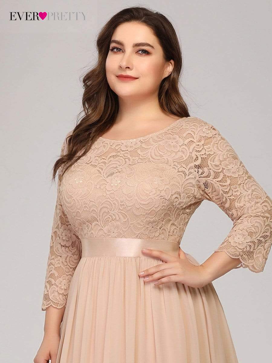 Elegant Women's Dresses Long O-Neck Long Sleeves A-LINE Dress Bennys Beauty World Elegant Women's Dresses Long O-Neck Long Sleeves A-LINE Dress Bennys Beauty World