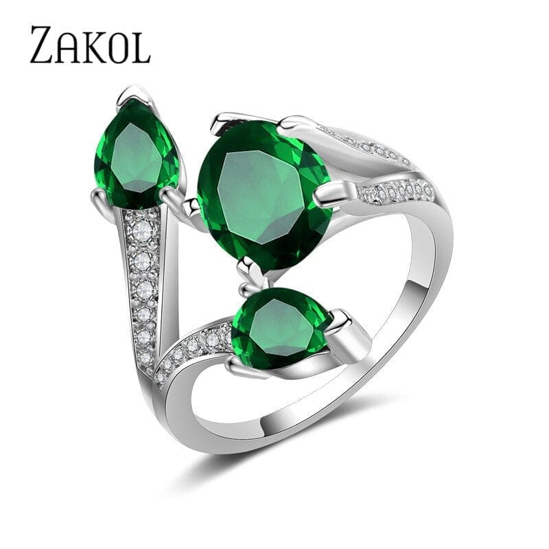 Luxury hot sale silver rings