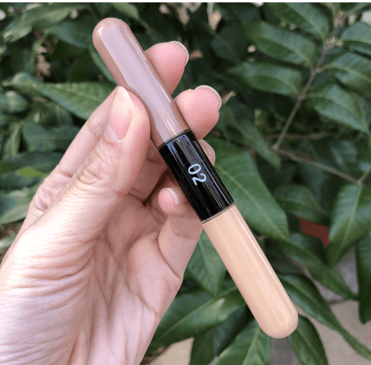 Eurobeauty Double Head Lightening Liquid Concealer Foundation Bennys Beauty World