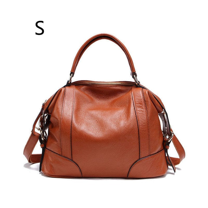 European And American Leather Top Layer Cowhide Bag For Ladies BENNYS 