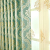 European Encrypted Gold Wire Jacquard Curtains Bennys Beauty World