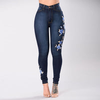 European and American embroidered jeans Bennys Beauty World
