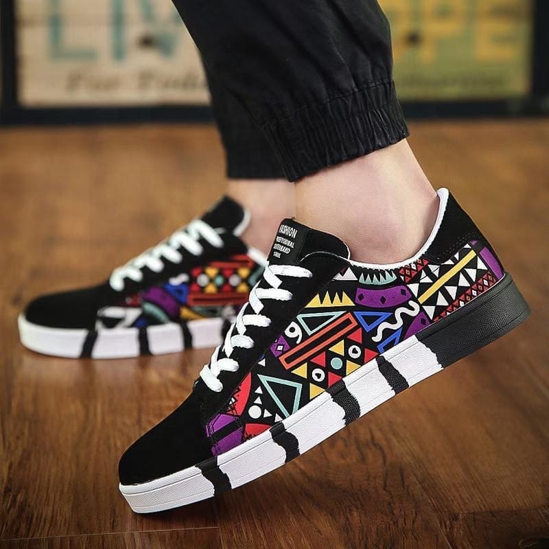 Printed sale sneakers mens