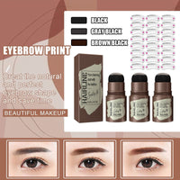 Eyebrow Stamp Makeup One Step Eyebrows Shape Set Eyebrow Brow Stamp Bennys Beauty World