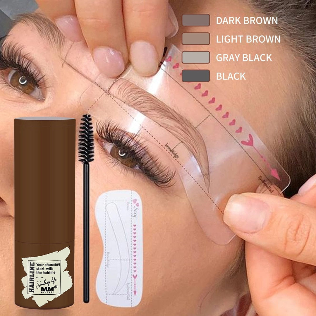 Eyebrow Stamp Makeup One Step Eyebrows Shape Set Eyebrow Brow Stamp Bennys Beauty World