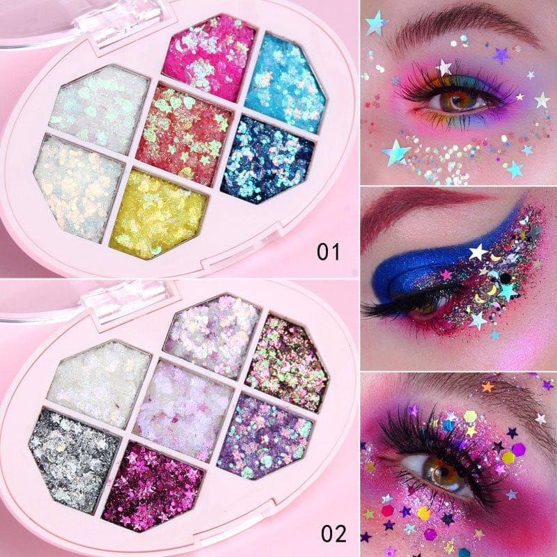 Face Jewels Eyeshadow Shimmer Glitter BENNYS 