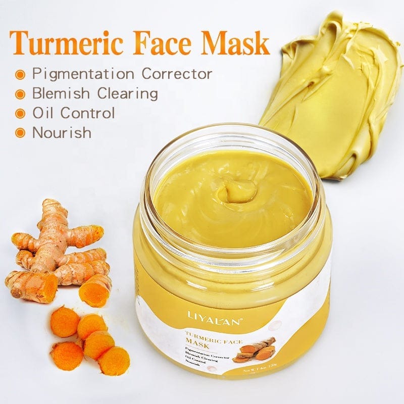 Face Nourishing Turmeric Mask, Oil Control Acne Facial Mask Bennys Beauty World