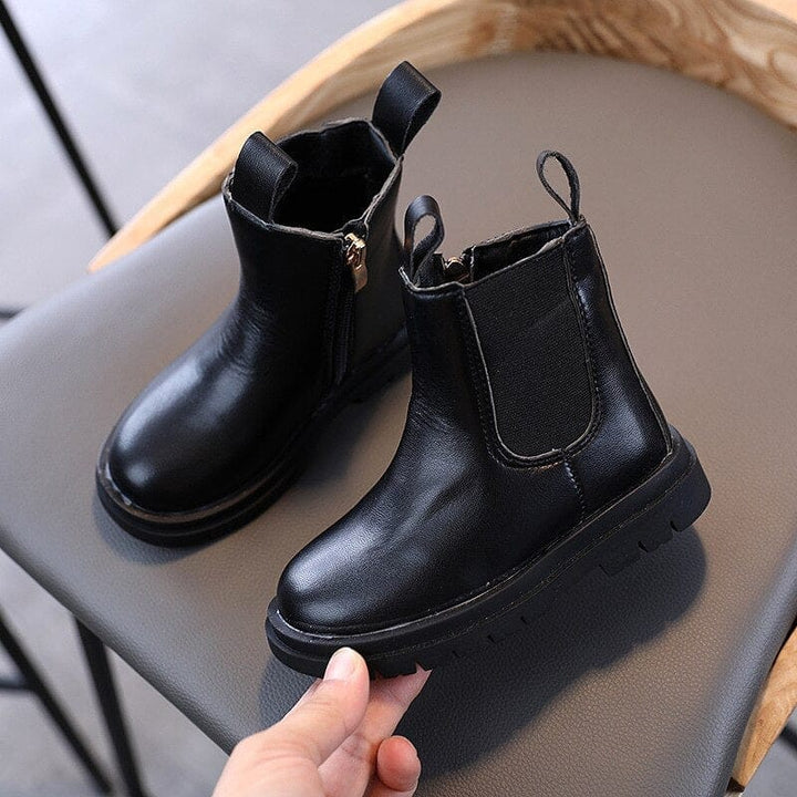 Fall and Winter  Children's Small Leather Boots Bennys Beauty World