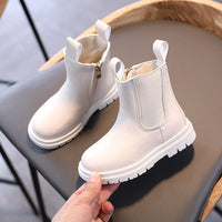 Fall and Winter  Children's Small Leather Boots Bennys Beauty World