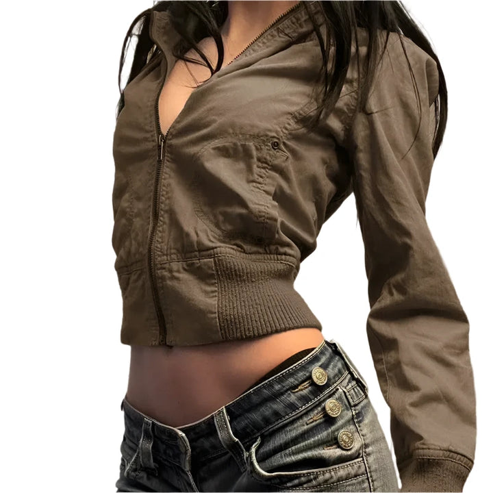 Fall and Winter Crop Jackets for Women Bennys Beauty World
