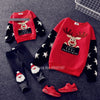 Family Christmas Sweaters Xmas Hoodies Pajamas Warm Santa Claus Sweatshirt Bennys Beauty World