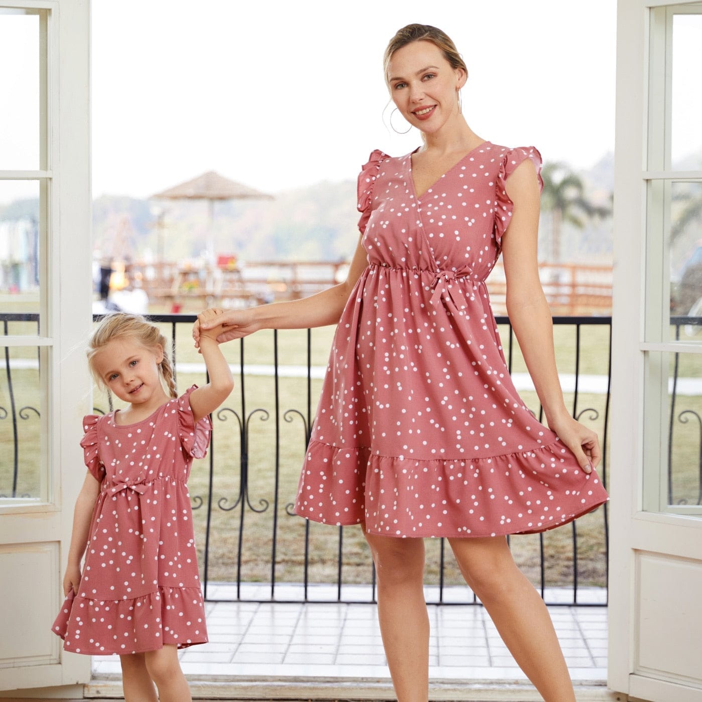 Matching outfits for hot sale mother and daughter