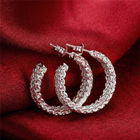 Fashion 925 Sterling Silver Earring For Women Round Stud Earring Bennys Beauty World