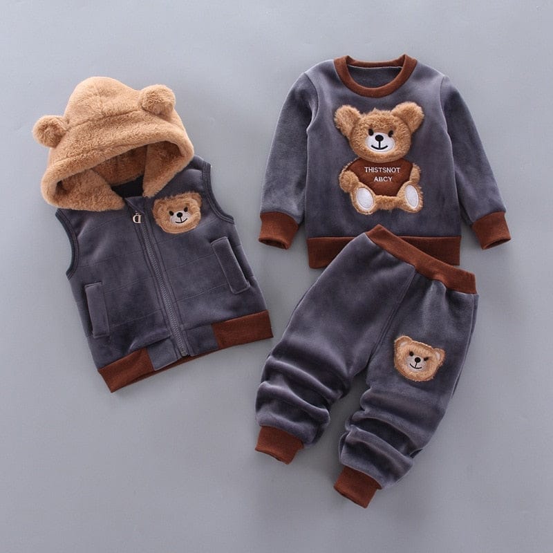 JDEFEG Clothes for Boys Size 8 Baby Unisex Autumn Winter Warm Long