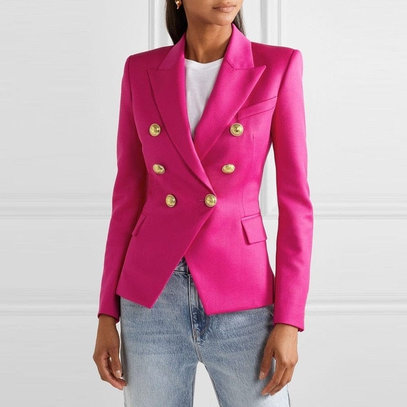 Fashion Blazer Women Coat Brand Quality Summer Clothes Bennys Beauty World