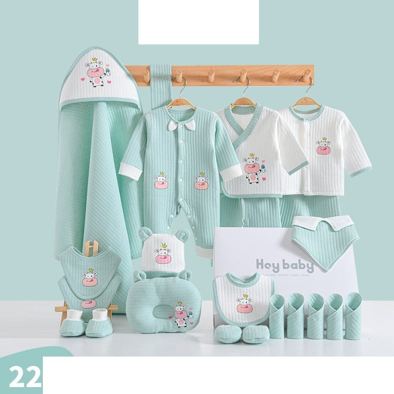 Fashion Cotton Winter Baby Clothes Full Moon Gift Set Bennys Beauty World