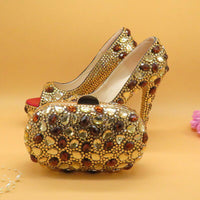 Fashion Crystal Wedding Shoes Bennys Beauty World