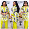 Fashion  Dashiki Pants with Long Coat 2 Pieces Suit For Women Bennys Beauty World