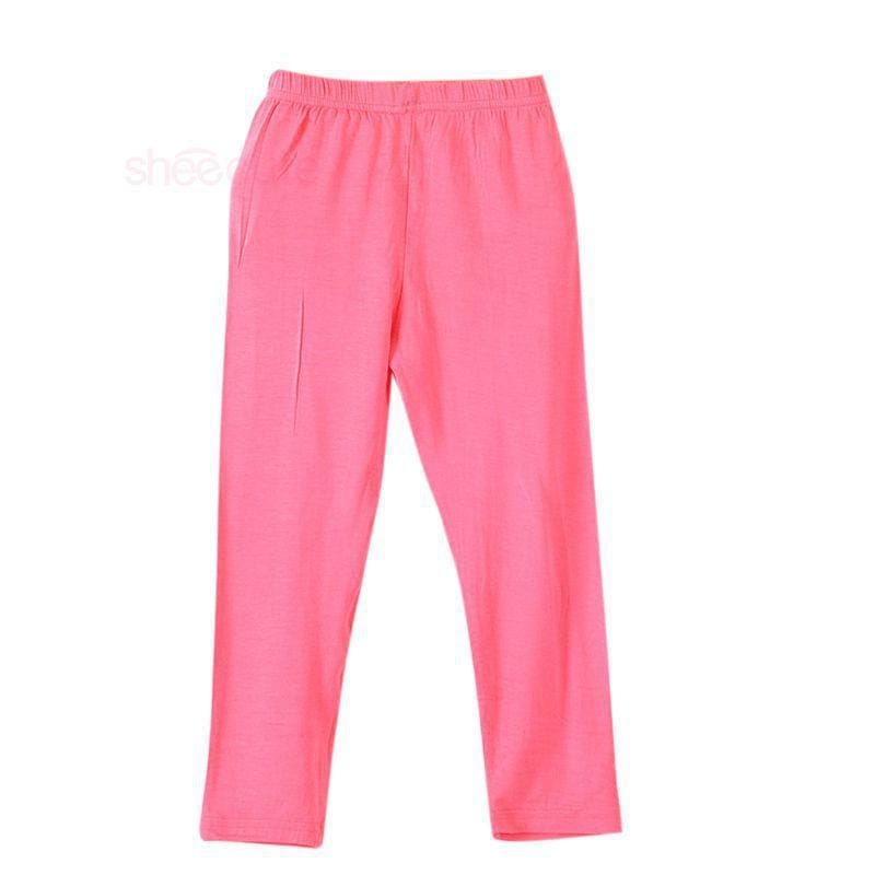 Fashion Elastic Baby girls spring leggings Candy Colored Pants for Kids Bennys Beauty World
