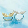 Fashion Gold And Silver Angel Wing Rings Bennys Beauty World