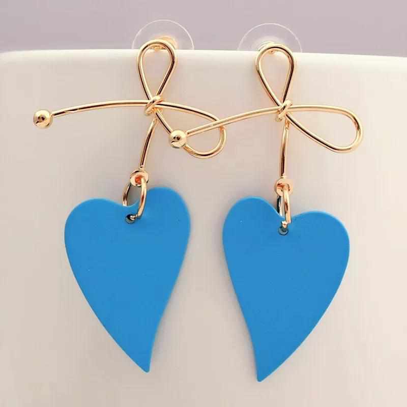 Fashion Heart Drop Earrings For Women Bennys Beauty World