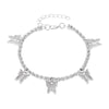 Fashion Luxury Butterfly Anklets with Cubic Zirconia Bennys Beauty World