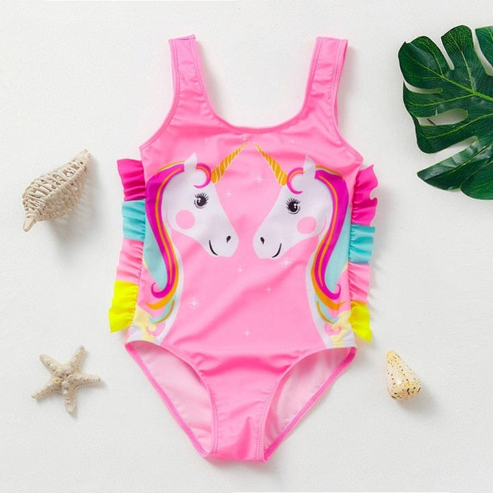 Fashion Rainbow Mermaid Swimwear For Children Summer Bathing Suits Bennys Beauty World