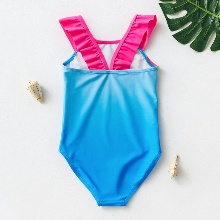 Fashion Rainbow Mermaid Swimwear For Children Summer Bathing Suits Bennys Beauty World