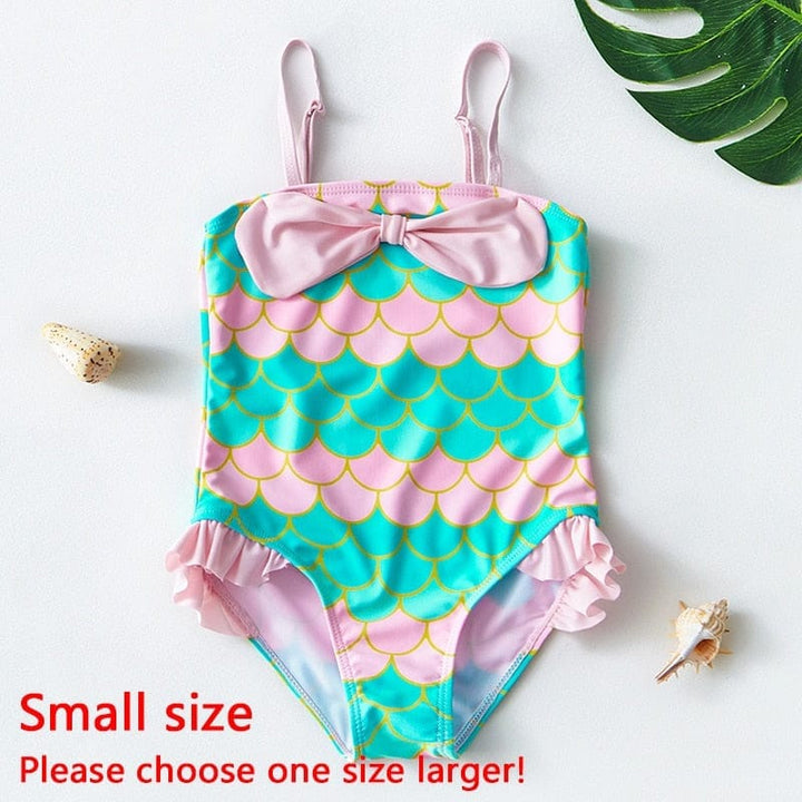 Fashion Rainbow Mermaid Swimwear For Children Summer Bathing Suits Bennys Beauty World