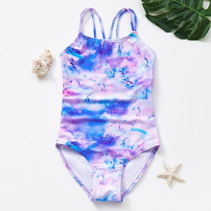 Fashion Rainbow Mermaid Swimwear For Children Summer Bathing Suits Bennys Beauty World