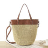 Fashion Shoulder Bags for Women: PU Leather and Straw Bag Bennys Beauty World