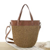 Fashion Shoulder Bags for Women: PU Leather and Straw Bag Bennys Beauty World