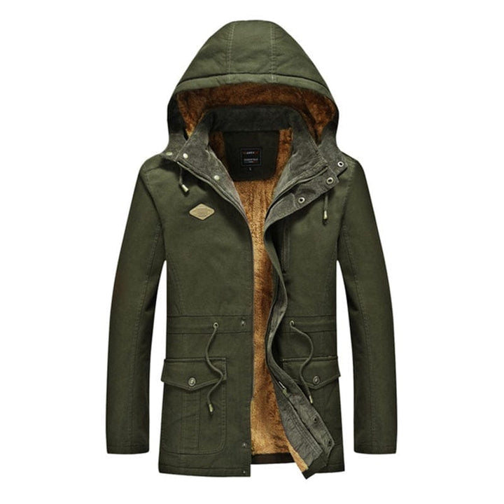 Fashion Thick Men Cotton Warm Jacket Bennys Beauty World