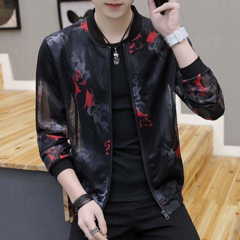 Fashion Thin Men's Jackets Hot Sell Casual Wear Korean Men Coat M-XXXL 3XL Bennys Beauty World