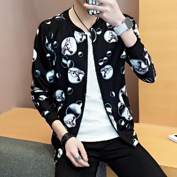 Fashion Thin Men's Jackets Hot Sell Casual Wear Korean Men Coat M-XXXL 3XL Bennys Beauty World