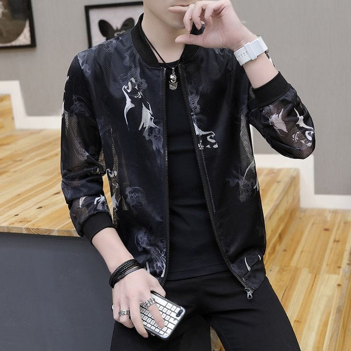 Fashion Thin Men's Jackets Hot Sell Casual Wear Korean Men Coat M-XXXL 3XL Bennys Beauty World