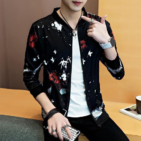 Fashion Thin Men's Jackets Hot Sell Casual Wear Korean Men Coat M-XXXL 3XL Bennys Beauty World