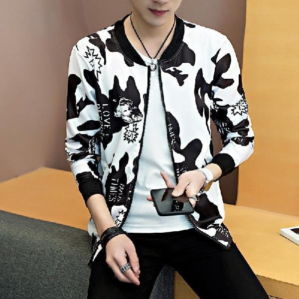 Fashion Thin Men's Jackets Hot Sell Casual Wear Korean Men Coat M-XXXL 3XL Bennys Beauty World