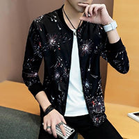 Fashion Thin Men's Jackets Hot Sell Casual Wear Korean Men Coat M-XXXL 3XL Bennys Beauty World